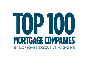 Top 100 Mortgage Companies by Mortgage Executive Magazine Badge